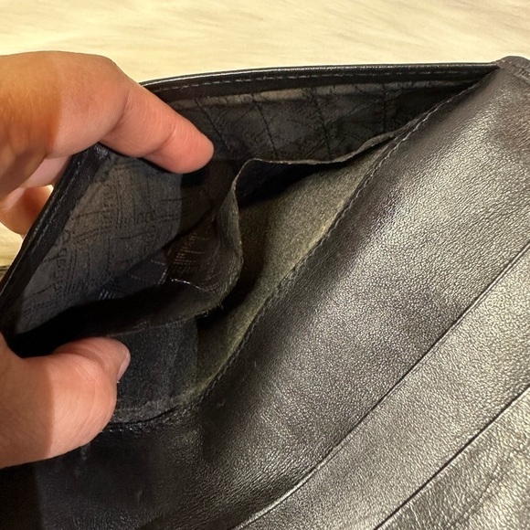 DUNHILL mens leather long wallet in black - Picture 12 of 13